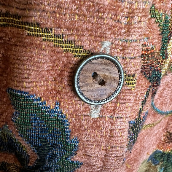 Willow Ridge Jacket 90’s Floral Tapestry Jacket Petite Western Neutral - Size XL - Picture 4 of 7